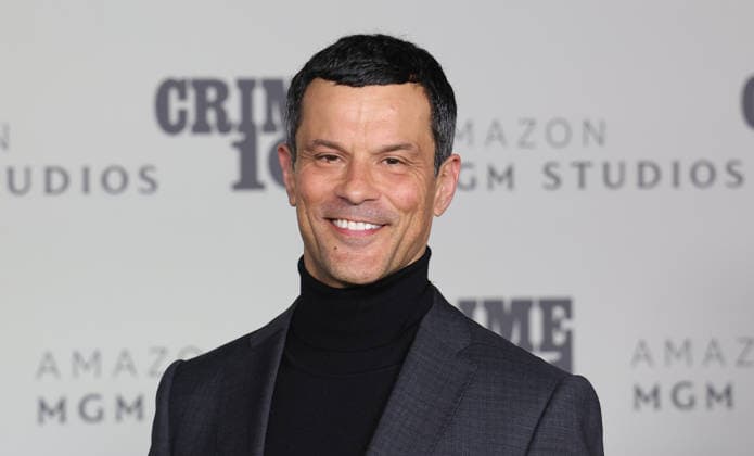 10 February, 2026 - Los Angeles, California - Dimitri Doganis. World Premiere Of Amazon MGM Studios Crime 101 held at The United Theater on Broadway, in Los Angeles. Los Angeles USA  - ZUMAa123 20260210_zaa_a123_205 Copyright: xADx