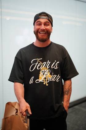 RTL Dschungelcamp Frankfurt 2026 Umut Tekin at the return of the jungle camp candidates of the RTL reality TV show Ich bin ein Star - Holt mich hier raus aus Australien on 11 02 2026 at Frankfurt Airport Frankfurt am Main Frankfurt Airport Hessen