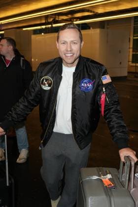 RTL Dschungelcamp Frankfurt 2026 Patrick Romer at the return of the jungle camp candidates of the RTL reality TV show Ich bin ein Star - Holt mich hier raus aus Australien on 11 02 2026 at Frankfurt Airport Frankfurt am Main Frankfurt Airport Hessen