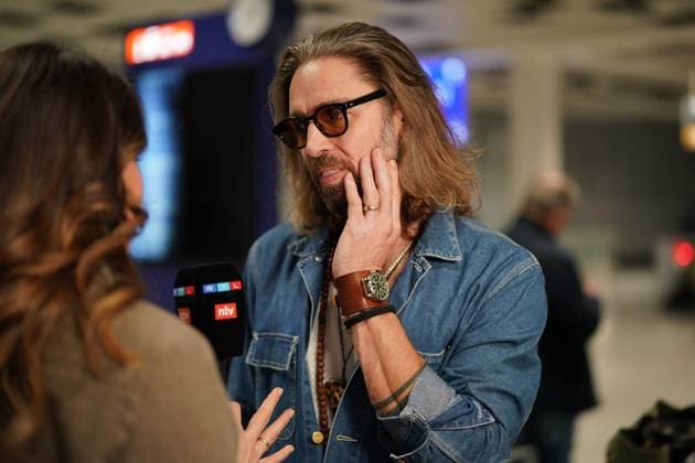 RTL Dschungelcamp Frankfurt 2026 Gil Ofarim at the return of the jungle camp candidates of the RTL reality TV show Ich bin ein Star - Holt mich hier raus aus Australien on 11 02 2026 at Frankfurt Airport Frankfurt am Main Frankfurt Airport Hessen