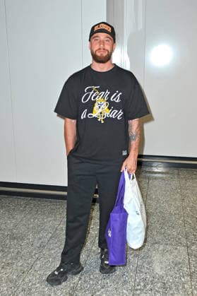 RTL Dschungelcamp 2026 Umut Tekin on the occasion of the arrival of the candidates of the RTL program Ich bin ein Star holt mich hier raus from the Jungle Camp 2026 in Australia on 11 02 2026 at Frankfurt Main Airport 20260211MWI109572