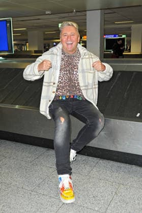 RTL Dschungelcamp 2026 Hubert Fella on the occasion of the arrival of the candidates of the RTL program Ich bin ein Star holt mich hier raus from the Jungle Camp 2026 in Australia on 11 02 2026 at Frankfurt Main Airport 20260211MWI109607