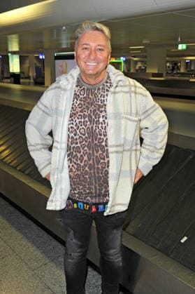 RTL Dschungelcamp 2026 Hubert Fella on the occasion of the arrival of the candidates of the RTL program Ich bin ein Star holt mich hier raus from the Jungle Camp 2026 in Australia on 11 02 2026 at Frankfurt Main Airport 20260211MWI109610