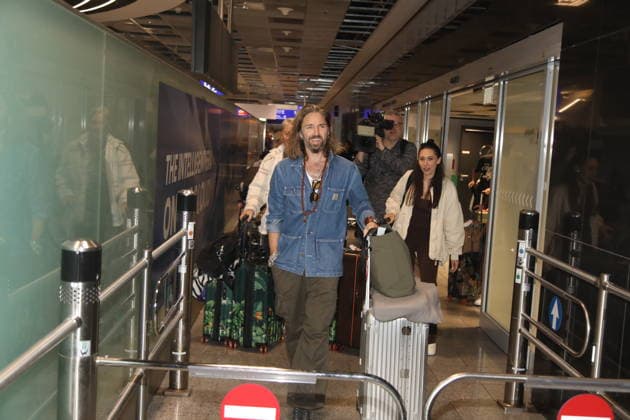 Gil Ofarim at the return of the jungle camp candidates of the RTL reality TV show Ich bin ein Star holt mich hier raus from Australia at Frankfurt am Main Airport Frankfurt, 11 02 2026 Copyright: xMatthiasxGränzdörferx