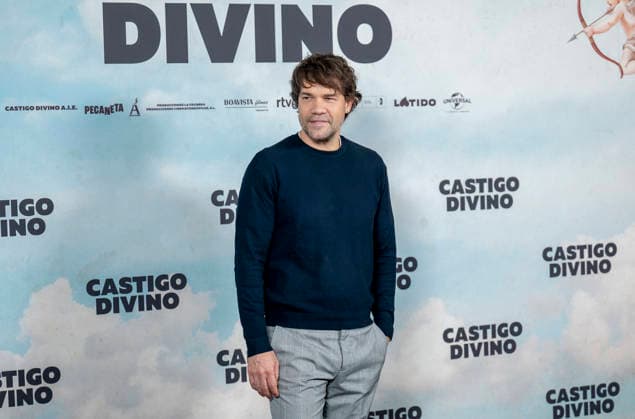 Photocall of the junket of Divine Punishment Actor Juan Dávila, poses at the photocall of the junket of Divine Punishment, at the Hotel Urso, on February 11, 2026, in Madrid Spain The film tells the story of Pedro, a chaotic and lonely nurse whose life takes a 180 degree turn when he accidentally receives a magic box that gives him supernatural powers 11 FEBRUARY 2026 Spain  Copyright: xAlbertoxOrtegax 7281414