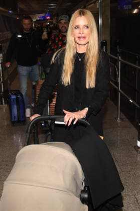 Arrival of the candidates of the RTL TV show ICH BIN EIN STAR HOLT MICH HIER HIER RAUS Frankfurt Main, 11 02 2026 Actress Mirja du Mont arriving from Australia from the RTL Jungle Camp 2026 at Frankfurt Airport Hesse Germany Copyright: xMatthiasxGränzdörferx