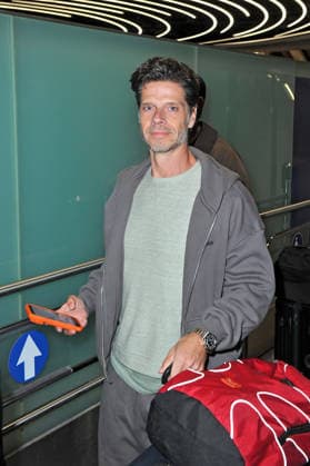 RTL Dschungelcamp 2026 Stephen Dürr on the occasion of the arrival of the candidates of the RTL program Ich bin ein Star holt mich hier raus from the Jungle Camp 2026 in Australia on 11 02 2026 at Frankfurt Main Airport 20260211MWI109767