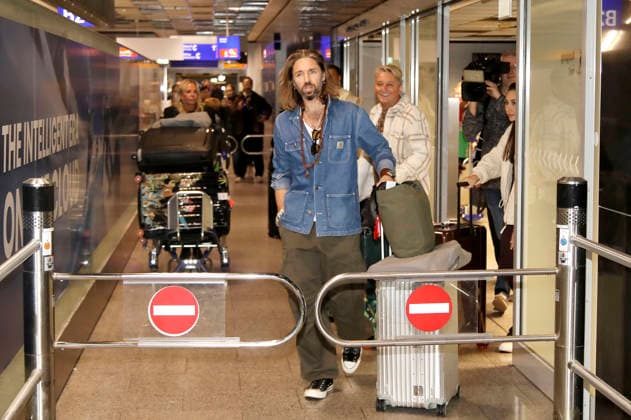 Gil Ofarim at the return of the jungle camp candidates of the RTL reality TV show Ich bin ein Star holt mich hier raus from Australia at Frankfurt am Main Airport Frankfurt, 11 02 2026 Foto:xAgenturxWehnertx xGränzdörferx xFuturexImagex dschungel_rueckkehr_6229