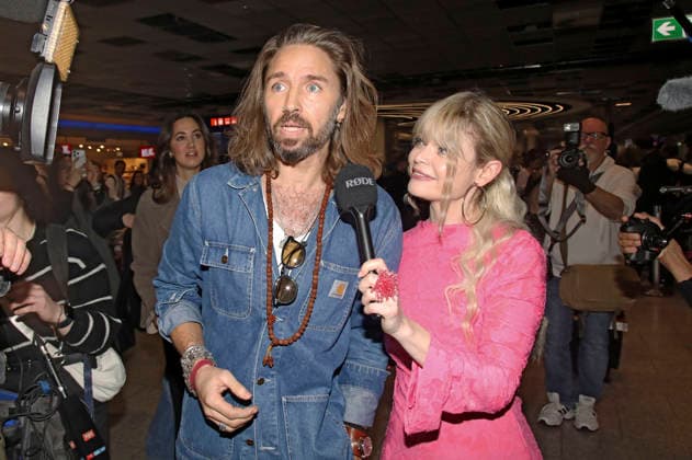 Gil Ofarim at the return of the jungle camp candidates of the RTL reality TV show Ich bin ein Star holt mich hier raus from Australia at Frankfurt am Main Airport Frankfurt, 11 02 2026 Foto:xAgenturxWehnertx xGränzdörferx xFuturexImagex dschungel_rueckkehr_6240