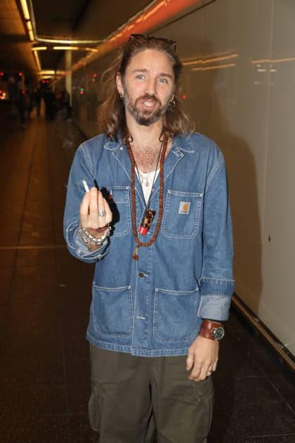 Gil Ofarim at the return of the jungle camp candidates of the RTL reality TV show Ich bin ein Star holt mich hier raus from Australia at Frankfurt am Main Airport Frankfurt, 11 02 2026 Copyright: xMatthiasxGränzdörferx