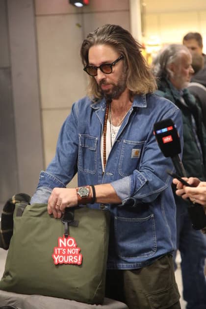 Gil Ofarim at the return of the jungle camp candidates of the RTL reality TV show Ich bin ein Star holt mich hier raus from Australia at Frankfurt am Main Airport Frankfurt, 11 02 2026 Copyright: xMatthiasxGränzdörferx