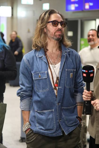 Gil Ofarim at the return of the jungle camp candidates of the RTL reality TV show Ich bin ein Star holt mich hier raus from Australia at Frankfurt am Main Airport Frankfurt, 11 02 2026 Copyright: xMatthiasxGränzdörferx