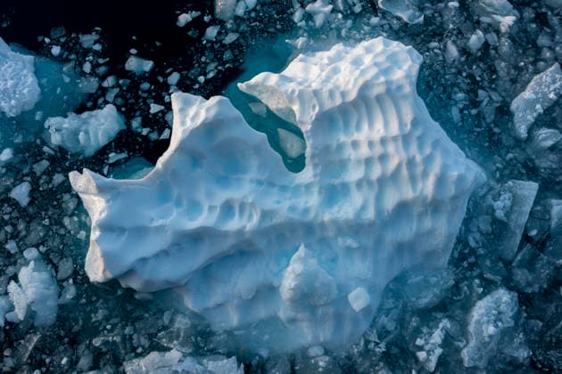 Detail of ice pack, Bourgeois Fjord, Marguerite Bay, Antarctica. Burgeois Fjord Antarctica Copyright: xSergioxPitamitzx xVWPicsx SSH-RM-ANT2412040158