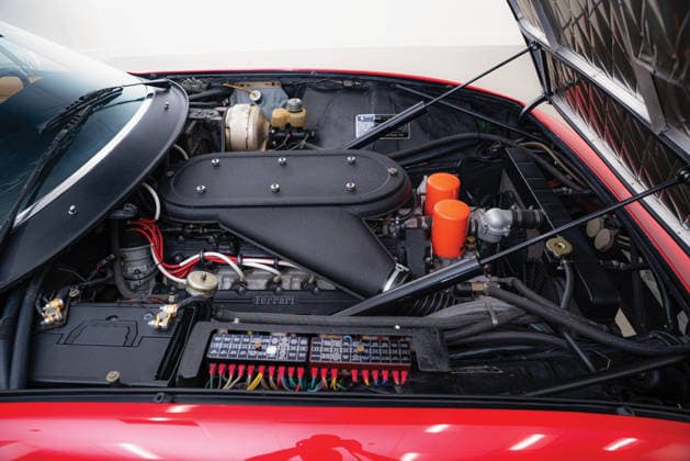 Vintage Hollywood Ferrari that featured in A Star is Born heads under the hammer at estimated £1.9m Story from Jam Press (Hollywood Ferrari Sale) Pictured: The 1971 Ferrari 365 GTB 4 Daytona Spider by Scaglietti. Vintage Hollywood Ferrari that featured in A Star is Born heads under the hammer at estimated £1.9m A vintage Hollywood Ferrari that featured in ‘A Star is Born’ heads under the hammer at an estimated £1.9m. This breathtaking 1971 Ferrari 365 GTB 4 Daytona Spider by Scaglietti presents a unique chance at owning a part of silver screen history. The motor is believed to have appeared in both A Star Is Born, featuring Kris Kristofferson and Barbra Streisand, and The Gumball in 1976. The 55-year-old ride was formerly owned by  Copyright: xJamxPress CourtesyxofxRMxSotheby s