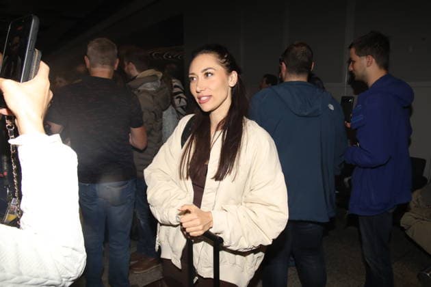 Samira Yavuz at the return of the jungle camp candidates of the RTL reality TV show Ich bin ein Star holt mich hier raus from Australia at Frankfurt am Main Airport Frankfurt, 11 02 2026 Copyright: xMatthiasxGränzdörferx