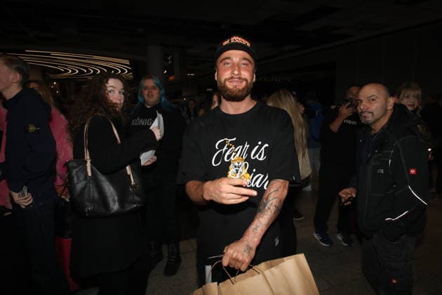 Umut Tekin at the return of the jungle camp candidates of the RTL reality TV show Ich bin ein Star holt mich hier raus from Australia at Frankfurt am Main Airport Frankfurt, 11 02 2026 Copyright: xMatthiasxGränzdörferx