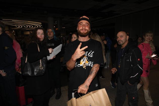 Umut Tekin at the return of the jungle camp candidates of the RTL reality TV show Ich bin ein Star holt mich hier raus from Australia at Frankfurt am Main Airport Frankfurt, 11 02 2026 Copyright: xMatthiasxGränzdörferx