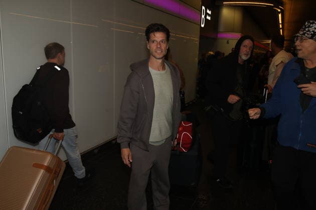 Stephen Dürr at the return of the jungle camp candidates of the RTL reality TV show Ich bin ein Star holt mich hier raus from Australia at Frankfurt am Main Airport Frankfurt, 11 02 2026 Copyright: xMatthiasxGränzdörferx