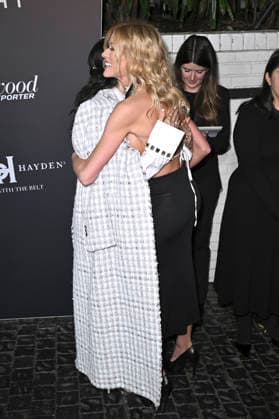Arden Cho and Katherine McNamara at the Hollywood Reporter Academy Award Nominees Night at Chateau Marmont Los Angeles, 10 02 2026 Foto:xD.xStarbuckx xFuturexImagex hollywood_6265