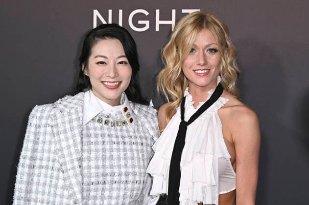 Arden Cho and Katherine McNamara at the Hollywood Reporter Academy Award Nominees Night at Chateau Marmont Los Angeles, 10 02 2026 Foto:xD.xStarbuckx xFuturexImagex hollywood_6269