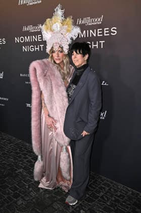 Kesha and Diane Warren at The Hollywood Reporter Academy Award Nominees Night at Chateau Marmont Los Angeles, 10 02 2026 Foto:xD.xStarbuckx xFuturexImagex hollywood_6288