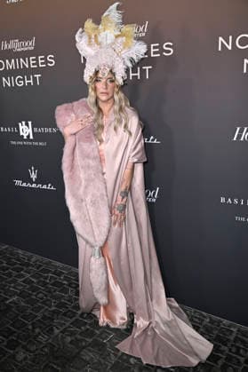 Kesha at the Hollywood Reporter Academy Award Nominees Night at Chateau Marmont Los Angeles, 10 02 2026 Foto:xD.xStarbuckx xFuturexImagex hollywood_6291