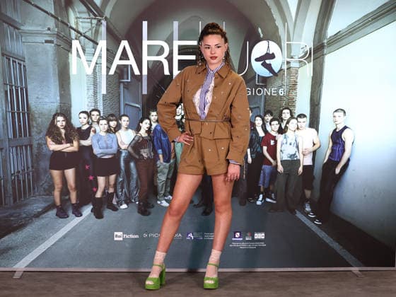 Rome, Rai Severo headquarters, photocall for the Rai series Mare fuori 6. Pictured: Greta De Rosa  Copyright: xMarcoxProvvisionatox xipa-agency.netx xMarcoxProvvisionatox IPA_Agency_IPA71309480