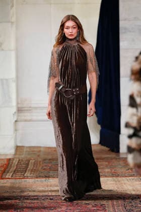 Gigi Hadid Ralph Lauren Fashion Show Ready to Wear Fall Winter 2026 2027 Collection during New York Fashion Week NYFW , February 10, 2026 Ralph Lauren Fashion Show Ready to Wear Fall Winter 2026 2027 Collection during New York Fashion Week NYFW , February 10, 2026 New Yotk Etats Unis  Copyright: xAgencex xBestimagexAgencex xBestimagex