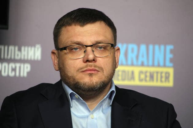 Director of the National Anti-Corruption Bureau of Ukraine Semen Kryvonos attends a briefing to present the report on the activities of NABU and SAPO in the second half of 2025 at the Media Center Ukraine, Kyiv, Ukraine, February 10, 2026. In the second half of 2025, NABU and SAPO reached a new level in exposing corruption in strategic sectors of the economy and defence. Despite Russian aggression, the agencies carried out large-scale operations in the energy sector, uncovered corruption schemes in military procurement, and exposed cases involving high-ranking officials. Twelve top officials were served with suspicions. (Photo by Yuliia Ovsiannikova Ukrinform) NABU, SAPO report on H2 2025 in Kyiv  Copyright: xYuliiaxOvsiannikovax