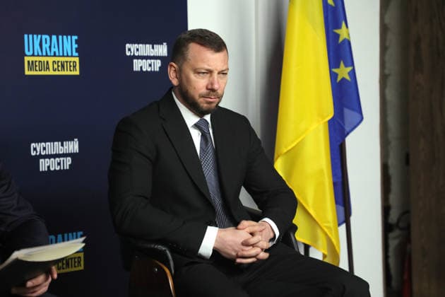 Head of the Specialized Anti-Corruption Prosecutor’s Office Oleksandr Klymenko attends a briefing to present the report on the activities of NABU and SAPO in the second half of 2025 at the Media Center Ukraine, Kyiv, Ukraine, February 10, 2026. In the second half of 2025, NABU and SAPO reached a new level in exposing corruption in strategic sectors of the economy and defence. Despite Russian aggression, the agencies carried out large-scale operations in the energy sector, uncovered corruption schemes in military procurement, and exposed cases involving high-ranking officials. Twelve top officials were served with suspicions. (Photo by Yuliia Ovsiannikova Ukrinform) NABU, SAPO report on H2 2025 in Kyiv  Copyright: xYuliiaxOvsiannikovax
