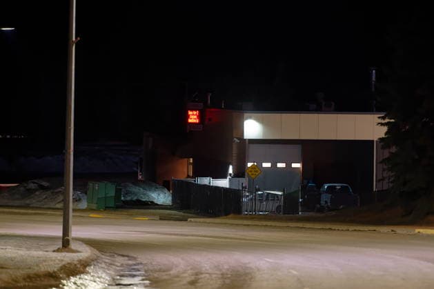 February 11, 2026, Tumbler Ridge, Bc, CANADA: The Tumbler Ridge Secondary School in Tumbler Ridge, B.C. is shown on Wednesday, Feb. 11, 2026. Tumbler Ridge CANADA  - ZUMAc35_ 20260211_zaf_c35_025 Copyright: xJessexBoilyx