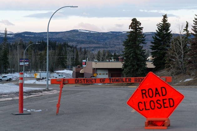 February 11, 2026, Tumbler Ridge, Bc, Canada: Tumbler RIdge Secondary School is shown in Tumbler Ridge, B.C. on Wednesday, Feb. 11, 2026. Tumbler Ridge Canada  - ZUMAc35_ 20260211_zaf_c35_107 Copyright: xJessexBoilyx