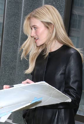 NEW YORK, NY- FEBRUARY 11: Sara Pidgeon seen at Good Morning America on February 11, 2026. Credit RW MediaPunch Copyright: xRWx
