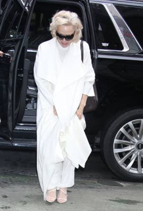 NEW YORK, NY- FEBRUARY 11: Pamela Anderson seen at NBC s Today Show on February 11, 2026 in New York City. Copyright: xRWx