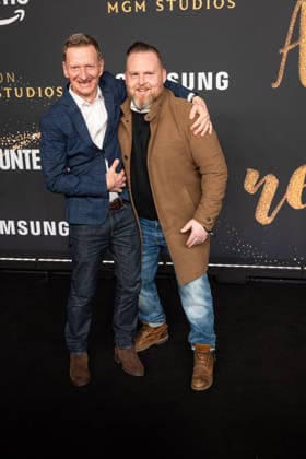 A NIGHT TO REMEMBER by Prime Video and Amazon MGM Studios Axel Stein , Michael Kessler A NIGHT TO REMEMBER Dinner by Prime Video and Amazon MGM Studios On the occasion of the 76th Berlinale at VON GREIFSWALD in Berlin Copyright: xEventpressx