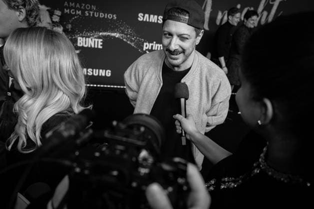 A NIGHT TO REMEMBER by Prime Video and Amazon MGM Studios Fahri Yardim in an interview A NIGHT TO REMEMBER Dinner by Prime Video and Amazon MGM Studios On the occasion of the 76th Berlinale at VON GREIFSWALD in Berlin Copyright: xEventpressx