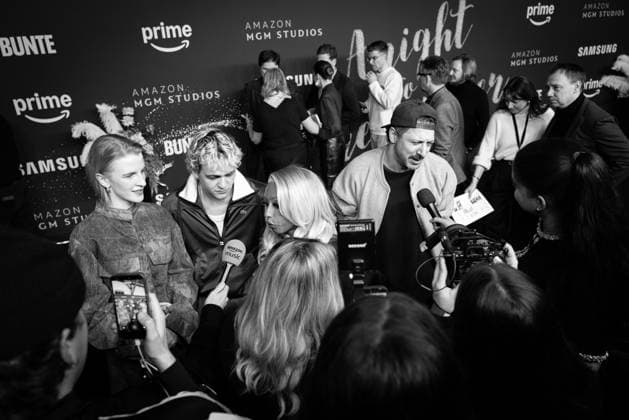 A NIGHT TO REMEMBER by Prime Video and Amazon MGM Studios Fahri Yardim in an interview A NIGHT TO REMEMBER Dinner by Prime Video and Amazon MGM Studios On the occasion of the 76th Berlinale at VON GREIFSWALD in Berlin Copyright: xEventpressx