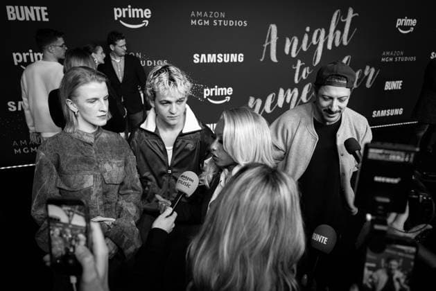 A NIGHT TO REMEMBER by Prime Video and Amazon MGM Studios Fahri Yardim in an interview A NIGHT TO REMEMBER Dinner by Prime Video and Amazon MGM Studios On the occasion of the 76th Berlinale at VON GREIFSWALD in Berlin Copyright: xEventpressx