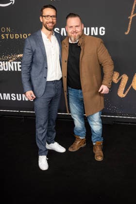 A NIGHT TO REMEMBER by Prime Video and Amazon MGM Studios Axel Stein , Philip Pratt A NIGHT TO REMEMBER Dinner by Prime Video and Amazon MGM Studios On the occasion of the 76th Berlinale at VON GREIFSWALD in Berlin Copyright: xEventpressx