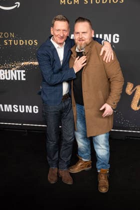 A NIGHT TO REMEMBER by Prime Video and Amazon MGM Studios Axel Stein , Michael Kessler A NIGHT TO REMEMBER Dinner by Prime Video and Amazon MGM Studios On the occasion of the 76th Berlinale at VON GREIFSWALD in Berlin Copyright: xEventpressx
