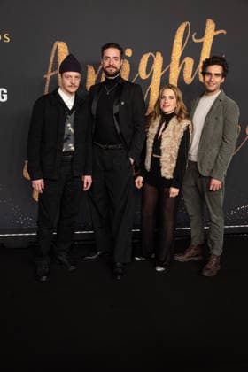A NIGHT TO REMEMBER by Prime Video and Amazon MGM Studios Merlin Sandmeyer , Fridolin Sandmeyer, Paula Kalenberg, A NIGHT TO REMEMBER Dinner by Prime Video and Amazon MGM Studios On the occasion of the 76th Berlinale at VON GREIFSWALD in Berlin Copyright: xEventpressx