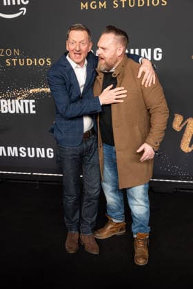 A NIGHT TO REMEMBER by Prime Video and Amazon MGM Studios Axel Stein , Michael Kessler A NIGHT TO REMEMBER Dinner by Prime Video and Amazon MGM Studios On the occasion of the 76th Berlinale at VON GREIFSWALD in Berlin Copyright: xEventpressx
