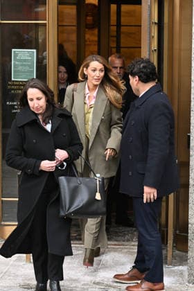 Blake Lively leaves New York City courthouse after showdown with Justin Baldoni Featuring: Blake Lively Where: New York City, New York, United States When: 11 Feb 2026 Credit: Elder Ordonez INSTARimages EDITORIAL USE ONLY. NOT FOR USE BY NEWSPAPERS BASED IN THE UK. Copyright: xx instar55456911