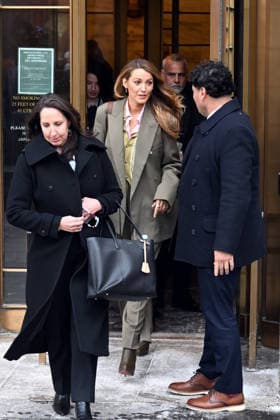 Blake Lively leaves New York City courthouse after showdown with Justin Baldoni Featuring: Blake Lively Where: New York City, New York, United States When: 11 Feb 2026 Credit: Elder Ordonez INSTARimages EDITORIAL USE ONLY. NOT FOR USE BY NEWSPAPERS BASED IN THE UK. Copyright: xx instar55456912