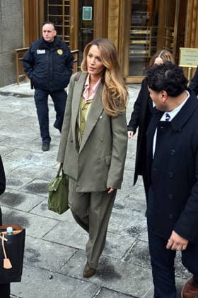 Blake Lively leaves New York City courthouse after showdown with Justin Baldoni Featuring: Blake Lively Where: New York City, New York, United States When: 11 Feb 2026 Credit: Elder Ordonez INSTARimages EDITORIAL USE ONLY. NOT FOR USE BY NEWSPAPERS BASED IN THE UK. Copyright: xx instar55456921