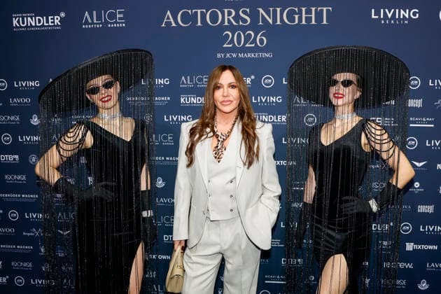 Simone Thomalla bei Actors Night 2026 in dem Alice Rooftop & Garden im Living Berlin. *** Simone Thomalla at Actors Night 2026 in the Alice Rooftop Garden at Living Berlin