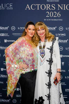 Alice Krüger, Nanna Kuckuck at Actors Night 2026 in the Alice Rooftop Garden at Living Berlin