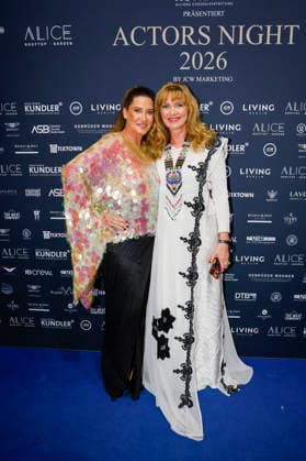 Alice Krüger, Nanna Kuckuck at Actors Night 2026 in the Alice Rooftop Garden at Living Berlin