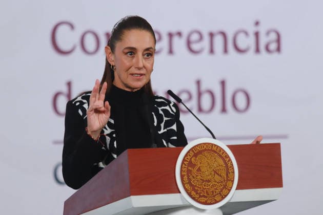 Mexico s President Claudia Sheinbaum, speaks about the vaccination campaign to combat the measles outbreak in the country during a news conference at the National palace. on February 11, 2026 in Mexico City, Mexico. Mexico City Mexico - ZUMAe321 20260211_zia_e321_001 Copyright: xCarlosxSantiagox