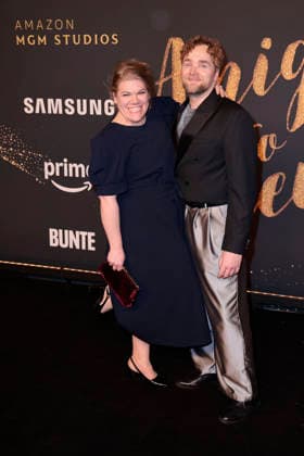 Gisa Flake and Knud Riepen at the A Night To Remember Event by Prime Video MGM Studios as part of the 76 Berlinale International Film Festival on 11 02 2026 at the Von Greifswald Location in Berlin A Night To Remember Event in Berlin